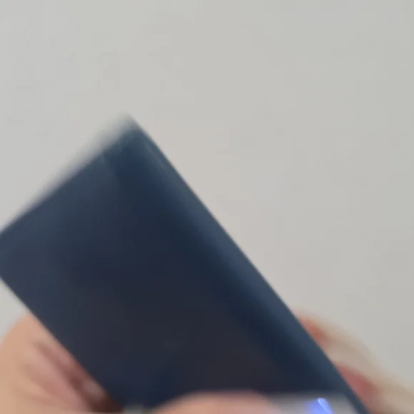 Prada Dark Blue Card And Key Holder Rare Size EUC AUTHENTIC